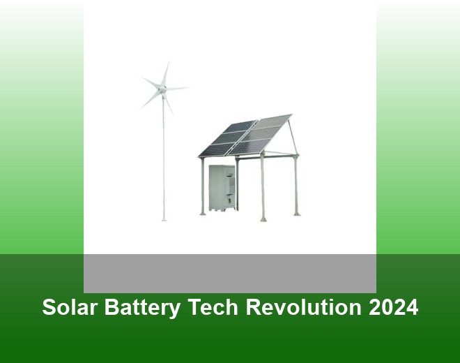 Solar Battery Tech Revolution 2024